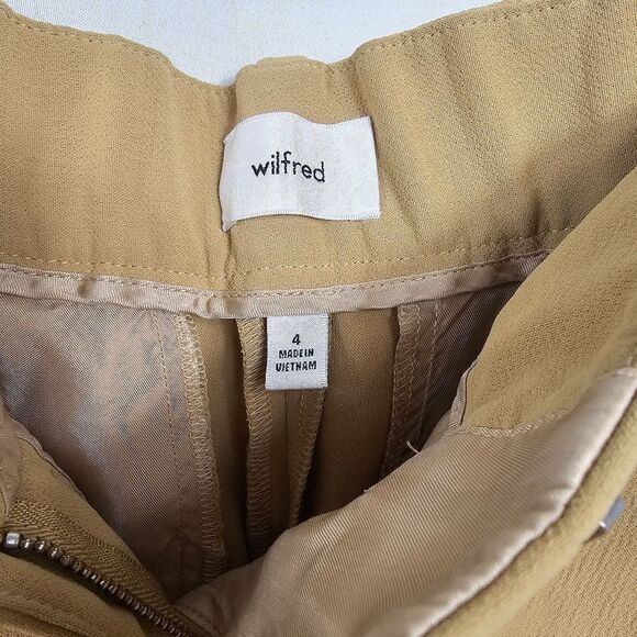 Aritzia Wilfred Dashwood Pant in Sandy Beige - Size 4 - Picture 3 of 15